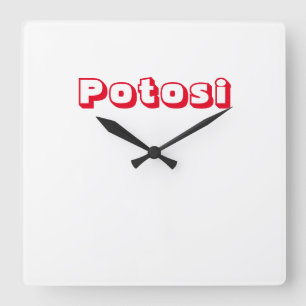 Cuadrado Reloj Potosi