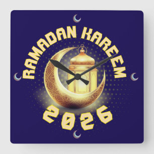 Cuadrado Reloj Ramadán 2026