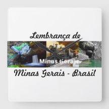 Reloj recuerdo de Minas Gerais