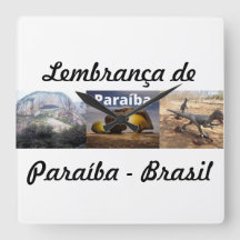 Reloj recuerdo de Paraíba