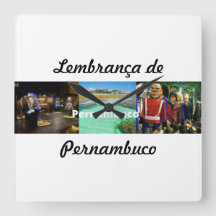 Reloj recuerdo de Pernambuco