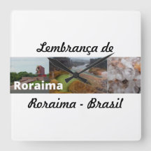 Reloj recuerdo de Roraima Brasil