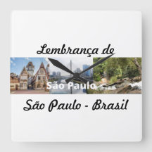 Reloj recuerdo de São Paulo Brasil