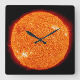 Cuadrado Reloj "solar"