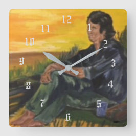 Cuadrado Reloj Temprano Por La Mañana /Sarr