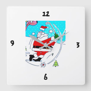 CUADRADO **SANTA AMA EL GOLF** RELOJ