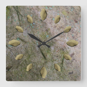 Cuadrado Sólido - roca del reloj de las edades