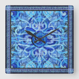 Cuadrado Susea Blue Studios Wave Mandela Reloj