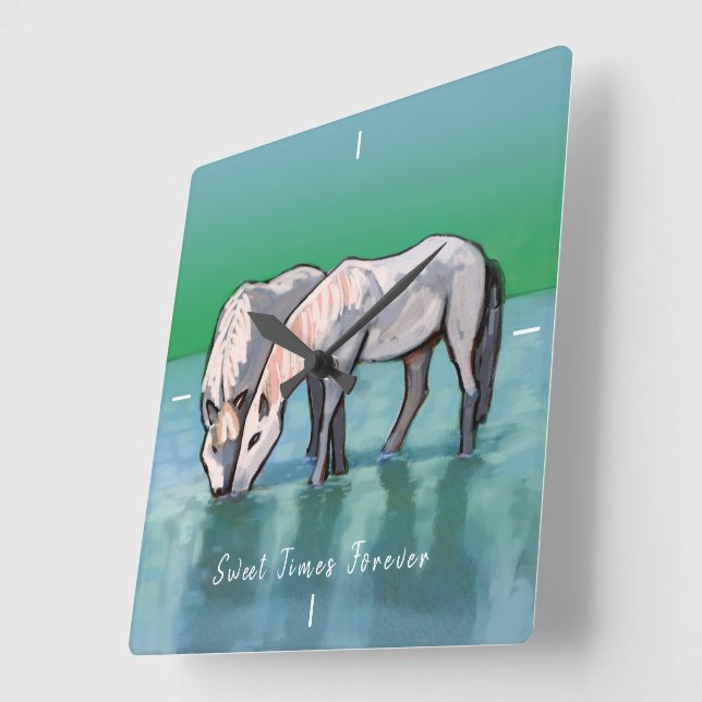 Cuadrado Tiempos dulces para el reloj grande (Ángulo)