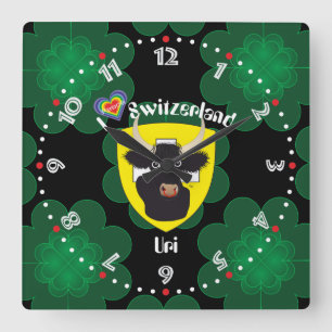 Cuadrado Uri Suiza Suisse Svizzera Svizra reloj