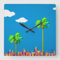 Videojuego retro de 8 bits inspirado en el reloj d