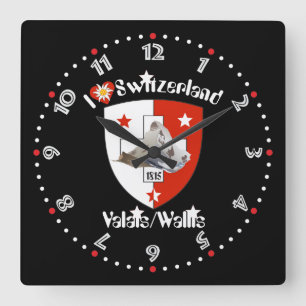 Cuadrado Wallis Valais Suiza Suisse reloj