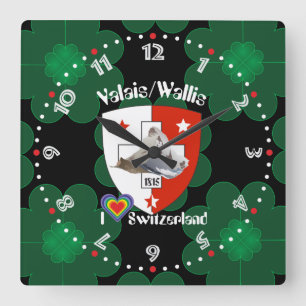 Cuadrado Wallis Valais Suiza Suisse reloj