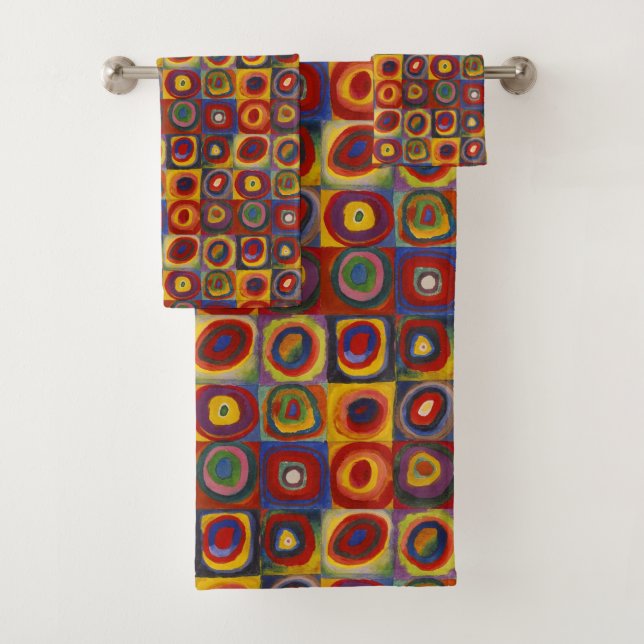 Cuadrados coloridos de Kandinsky Farbstudie (In situ)