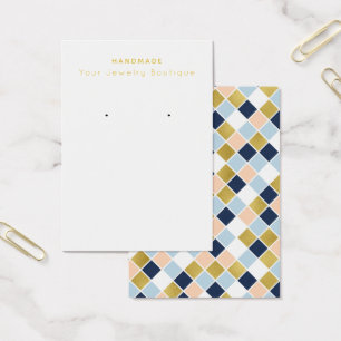 Cuadrados De Diamantes De Mod Tarjetas De Pantalla