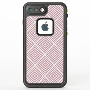 Cuadrados geométricos rosados