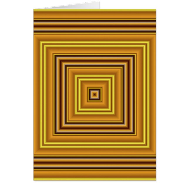 Cuadrados metalizado de oro (Frente)