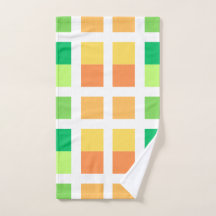 Cuadrados mínimos de color amarillo verde