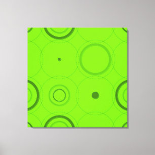 Cuadrados pop retro verde, lima, arte abstracto
