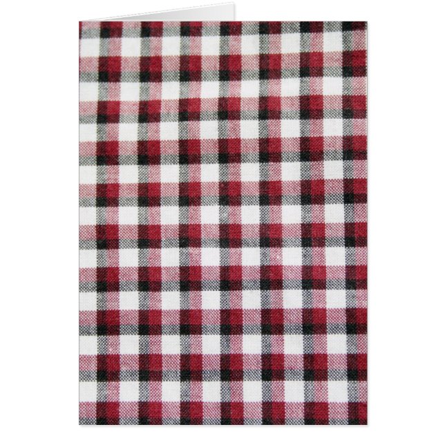 Cuadrícula Estilo Rojo Blanco y Negro (Frente)