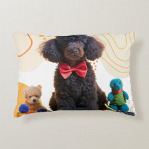 Cuadridita cubierta de Cojín decorativo de caramel