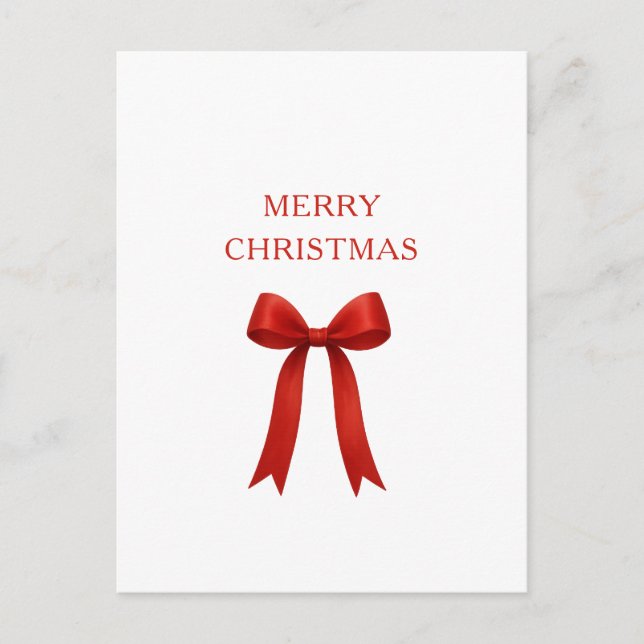 Cuadrillo rojo amargo Navidad (Anverso)