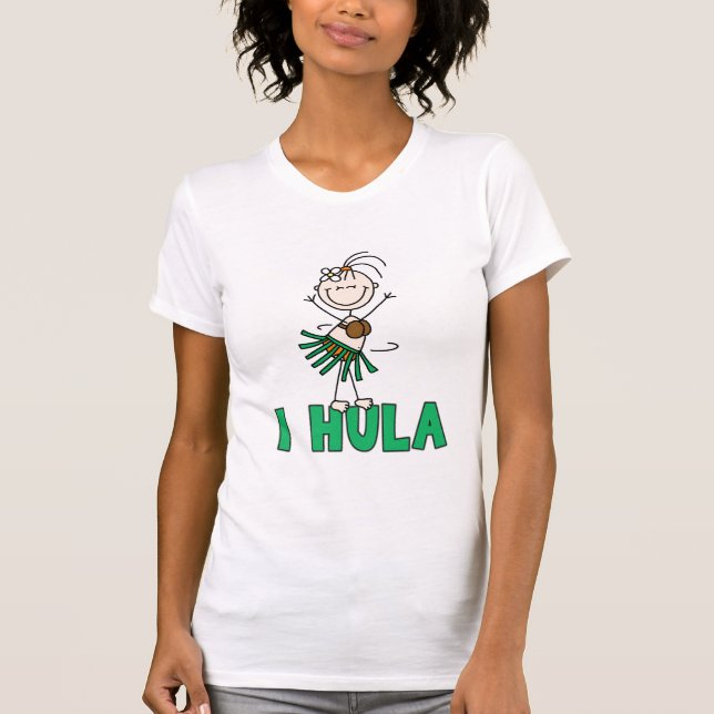Cuadro camisetas y regalos del palillo de I Hula (Anverso)