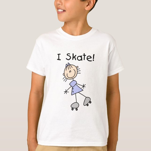 Cuadro camisetas y regalos del palillo del patín (Anverso)