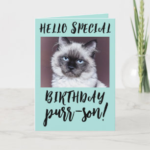 CUADRO DE CUMPLEAÑOS CAT TARJETA DE REUNIÓN SIAMES