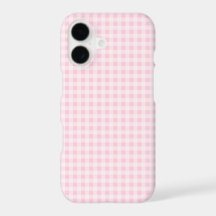 Cuadro de Gingham Rosa Pálido
