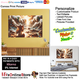 Cuadro de lienzo de Moisés Imagen 7