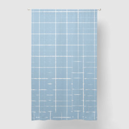 Cuadro de ventana azul cielo y blanco