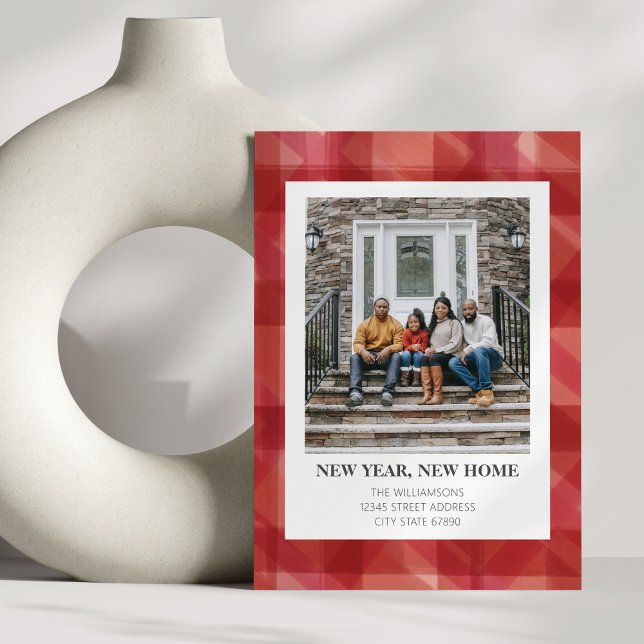 Cuadro Escocés Rojo Rústico Cuadro de Navidad Nuev (Subido por el creador)