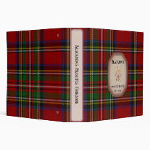 Cuadro escocés rojo Stewart Tartán para Navidad