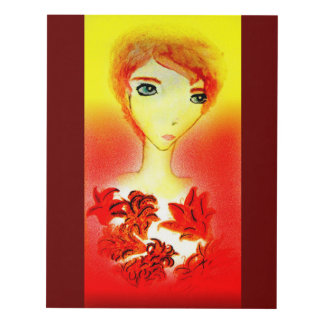 Cuadro Lirios tigrados 11x14