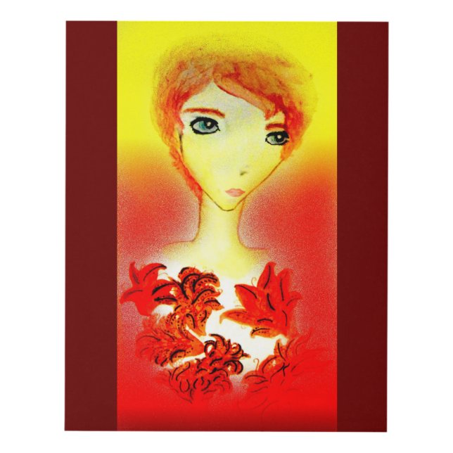 Cuadro Lirios tigrados 11x14 (Anverso)