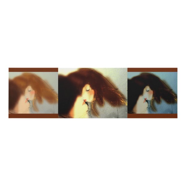 Cuadro Los pequeños besos fijaron 2 (Anverso)