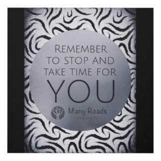 Cuadro Recuerde parar y tardar el tiempo para usted