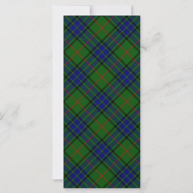 Cuadros azules y verdes de Lauder tartán (Anverso)