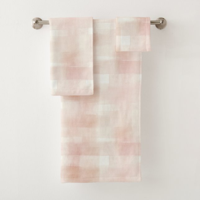 Cuadros de Crema Rosa Melocotón Bonito (In situ)