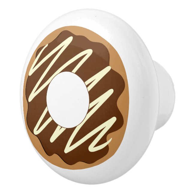 Cuadros de diseño de donut cerámica tirador de pom (Derecha)