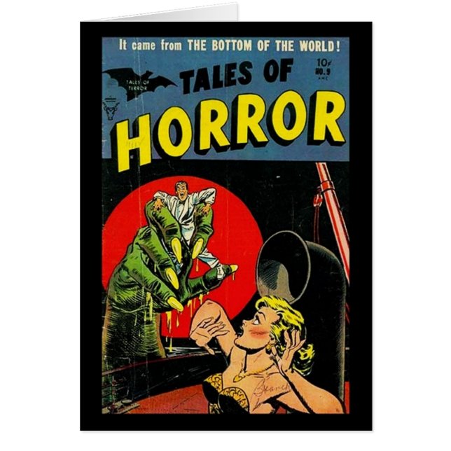 Cuadros de historietas de tarjetas Vintage (Frente)