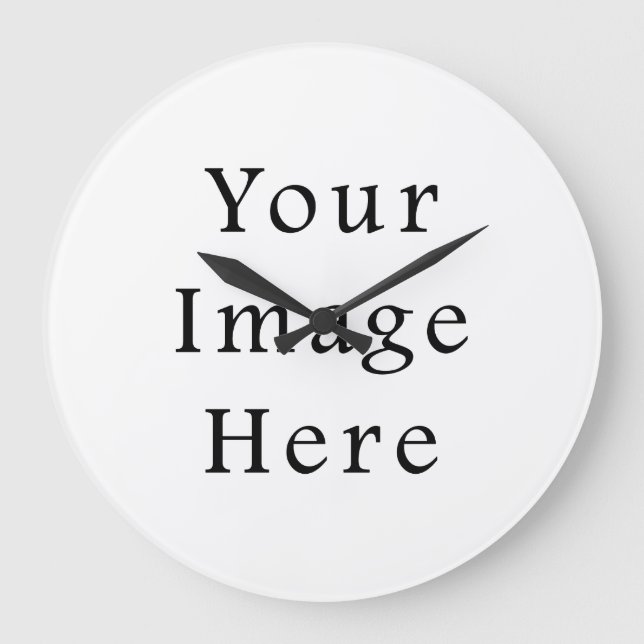 Cuadros de pared grandes - Plantilla de reloj pers