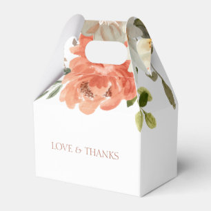 Cuadros Florales Blancos Amor Y Gracias Cajas Favo