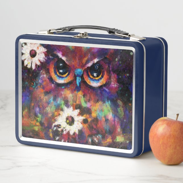 Cuadros Impresionantes De Lechuza Floral (In situ)