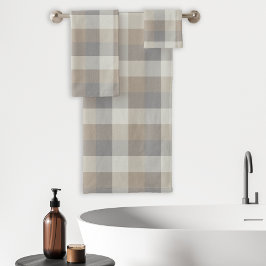 Cuadros rústicos neutros en gris beige marfil