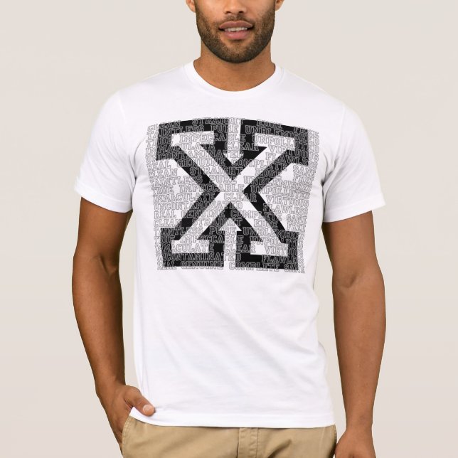 ¿Cuál es borde? Camiseta (Anverso)