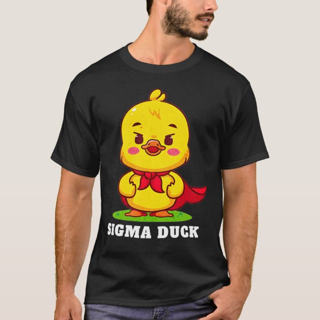 ¿Cuál es el meme de la sigma Duck - camiseta de Du (Anverso)