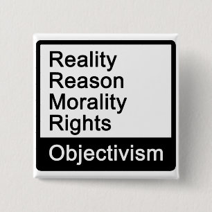 ¿Cuál es Objectivism? Botón