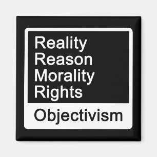 ¿Cuál es Objectivism? imán